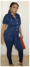 Load image into Gallery viewer, Denim jumpsuit
